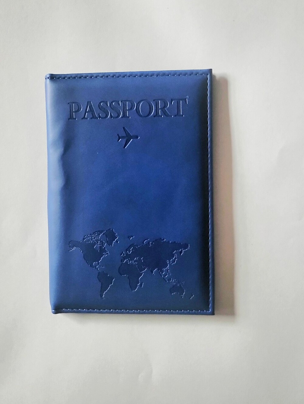 Navy Blue Passport Holder